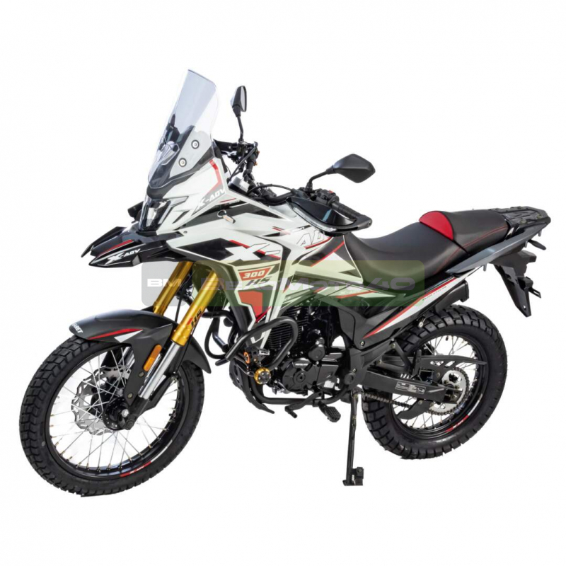 Мотоцикл Кросс 300 ENDURO GARET 19/17 белый ВелоМото40 Калуга