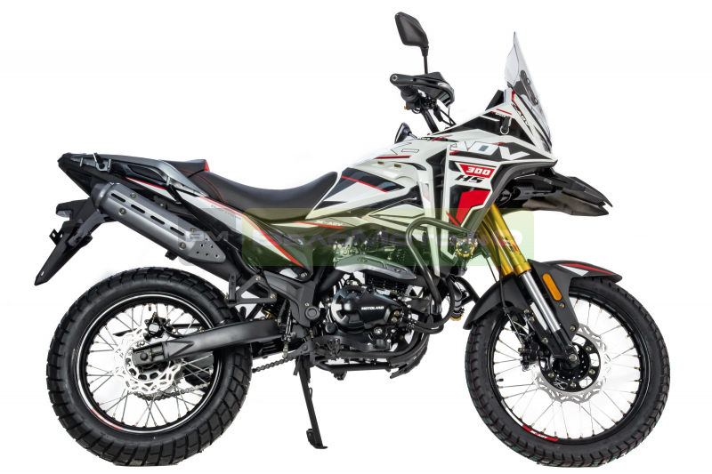 Мотоцикл Кросс 300 ENDURO GARET 19/17 белый ВелоМото40 Калуга