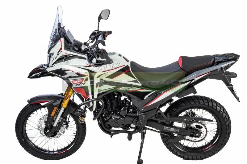 Мотоцикл Кросс 300 ENDURO GARET 19/17 белый ВелоМото40 Калуга