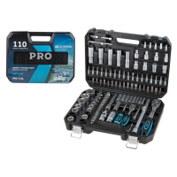 Набор головок и бит 110пр. 1/4",1/2" PRO STARTUL LE MANS (PRO-110L) ВелоМото40 Калуга