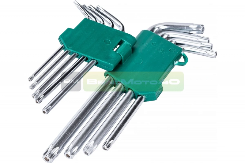 Набор ключей ВОЛАТ Torx T10-T50 9 предметов длинных 11020-09 ВелоМото40 Калуга