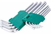Набор ключей ВОЛАТ Torx T10-T50 9 предметов длинных 11020-09 ВелоМото40 Калуга