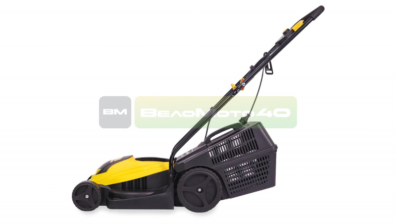 Газонокосилка эл. CHAMPION ЕM3110  (1 КВт пласт  трав.30л шир. 320мм 20-60 мм 6,8кг). ЕМ3110 ВелоМото40 Калуга