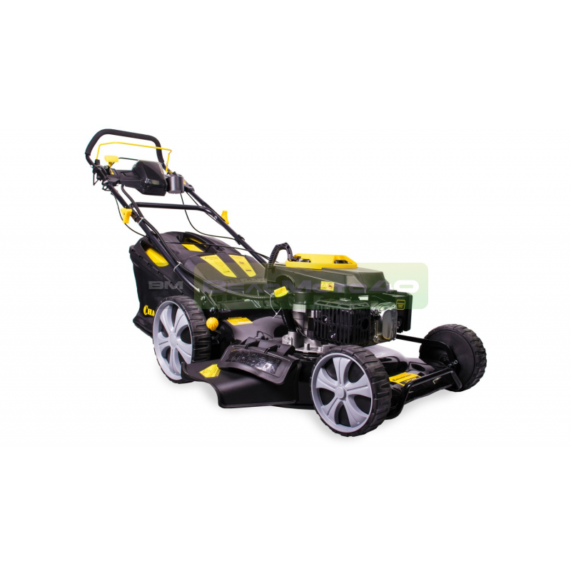 Газонокосилка CHAMPION LM5346Е (4,4кВт привод 525мм 70л 25-75мм 1рычаг/7, 37,2кг4в1эл. запуск)), CHAMPION, ВелоМото40 Калуга