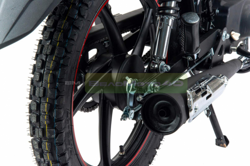 Мопед  Альфа RS 11(LM48-B) ЧЕРНЫЙ ВелоМото40 Калуга