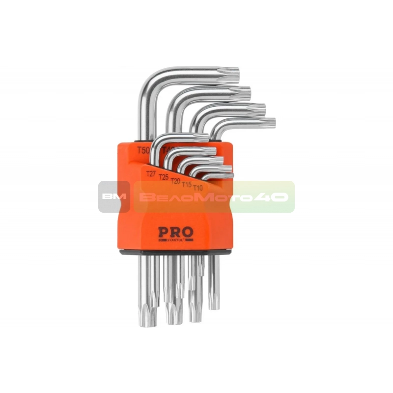Набор коротких ключей STARTUL PRO Torx T10H-T50H 9 предметов PRO-87209 ВелоМото40 Калуга