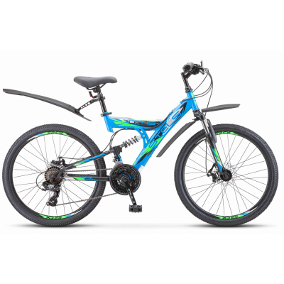 Велосипед 26" STELS Focus Miss 600 MD (17 голубой)++ ВелоМото40 Калуга