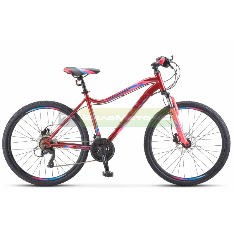 Велосипед 26" STELS MISS-5000 MD (16 ВИШНЕВЫЙ/розовый)++ ВелоМото40 Калуга