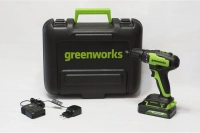 Аккумуляторная дрель-шуруповерт GreenWorks GD24DD35K2 ВелоМото40 Калуга