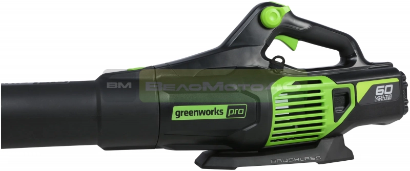 Воздуходув Greenworks GD60AB, 60v, 260 км/ч, без АКБ и ЗУ (аккумуляторный) ВелоМото40 Калуга