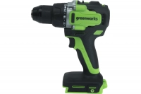 Аккумуляторная дрель-шуруповерт Greenworks 24V, 90 Нм, бесщеточная, без АКБ и ЗУ ВелоМото40 Калуга
