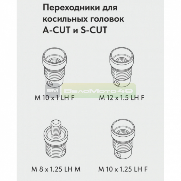 Триммерная головка VILLARTEC  A-Cut 102 ВелоМото40 Калуга